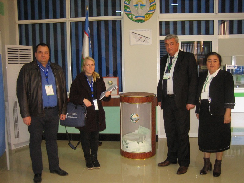 Исполнительный директор РОИИП Александр Игнатов принял участие в наблюдении за досрочными выборами Президента Республики Узбекистан 4 декабря 2016 года